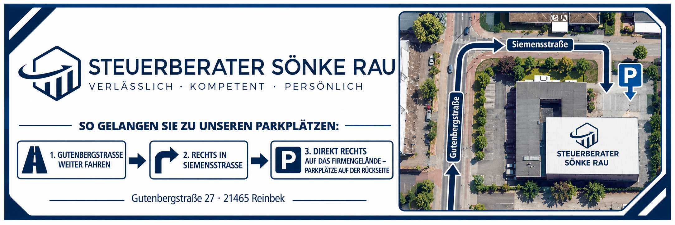 Sönke Rau Steuerberater, Gutenbergstraße 27 in Reinbek