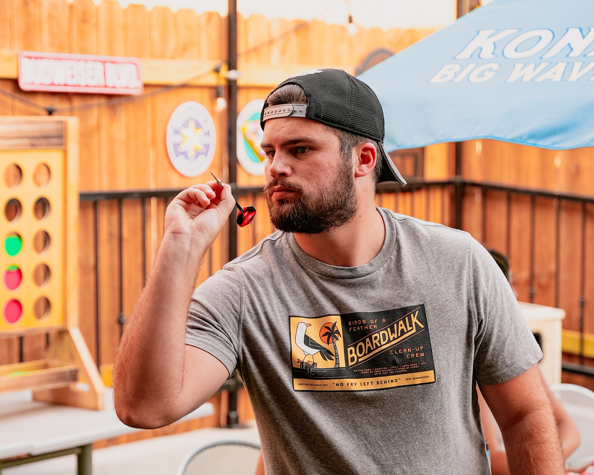 Concentrating on Darts at Billiards of Springfield