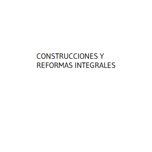 Construcciones y reformas integrales Jódar