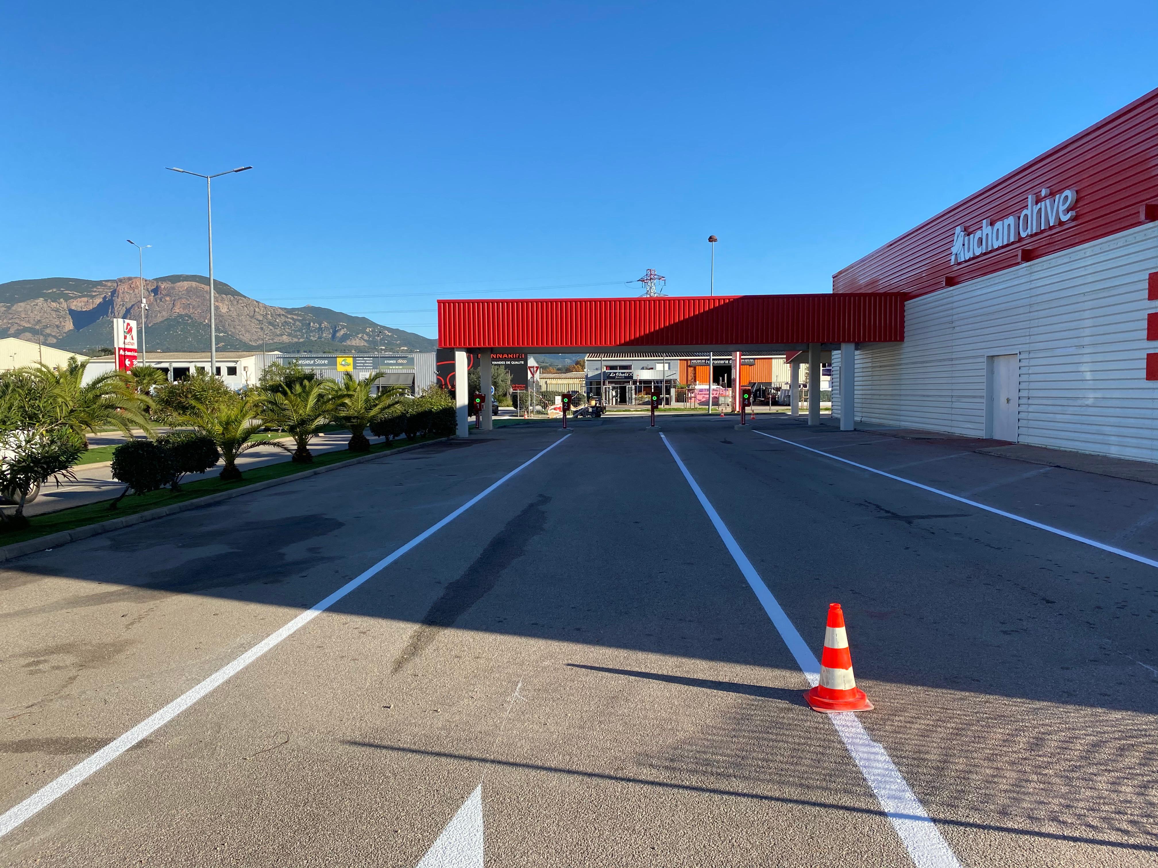 Images Auchan Drive Ajaccio