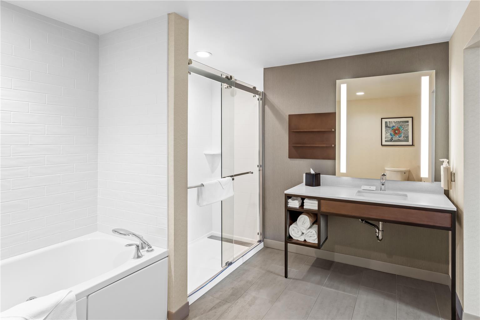 Guest room bath