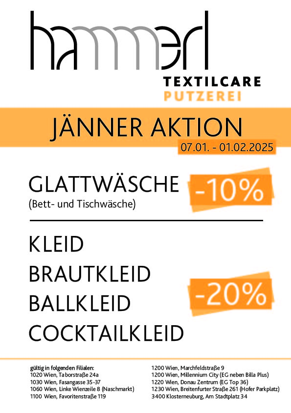 Bild 2 von Hammerl TextilCare (Putzerei/Textilreinigung)