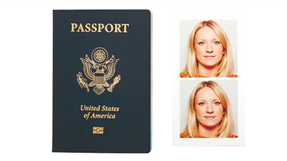 Passport and passport photo