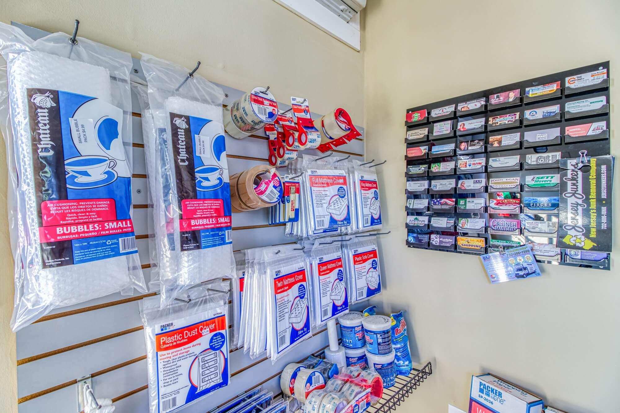 West Creek Self Storage - NJ - Packing and Moving Supplies
