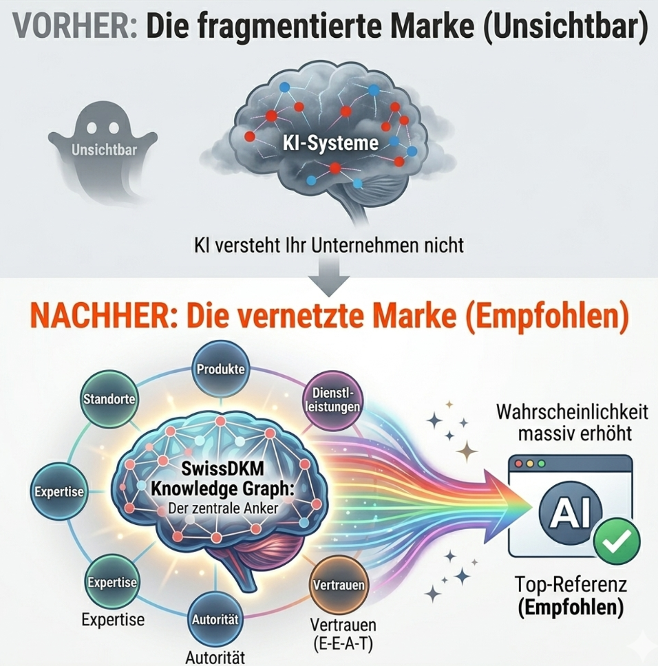SwissDKM KI-Sichtbarkeit, GEO & AEO, Breitenstrasse 16 in Adliswil