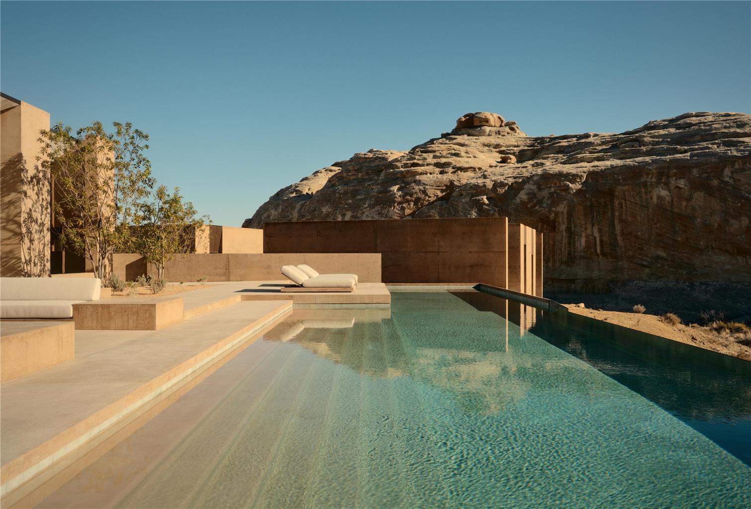 Amangiri USA Residences Six Bedroom Villa Pool Terrace