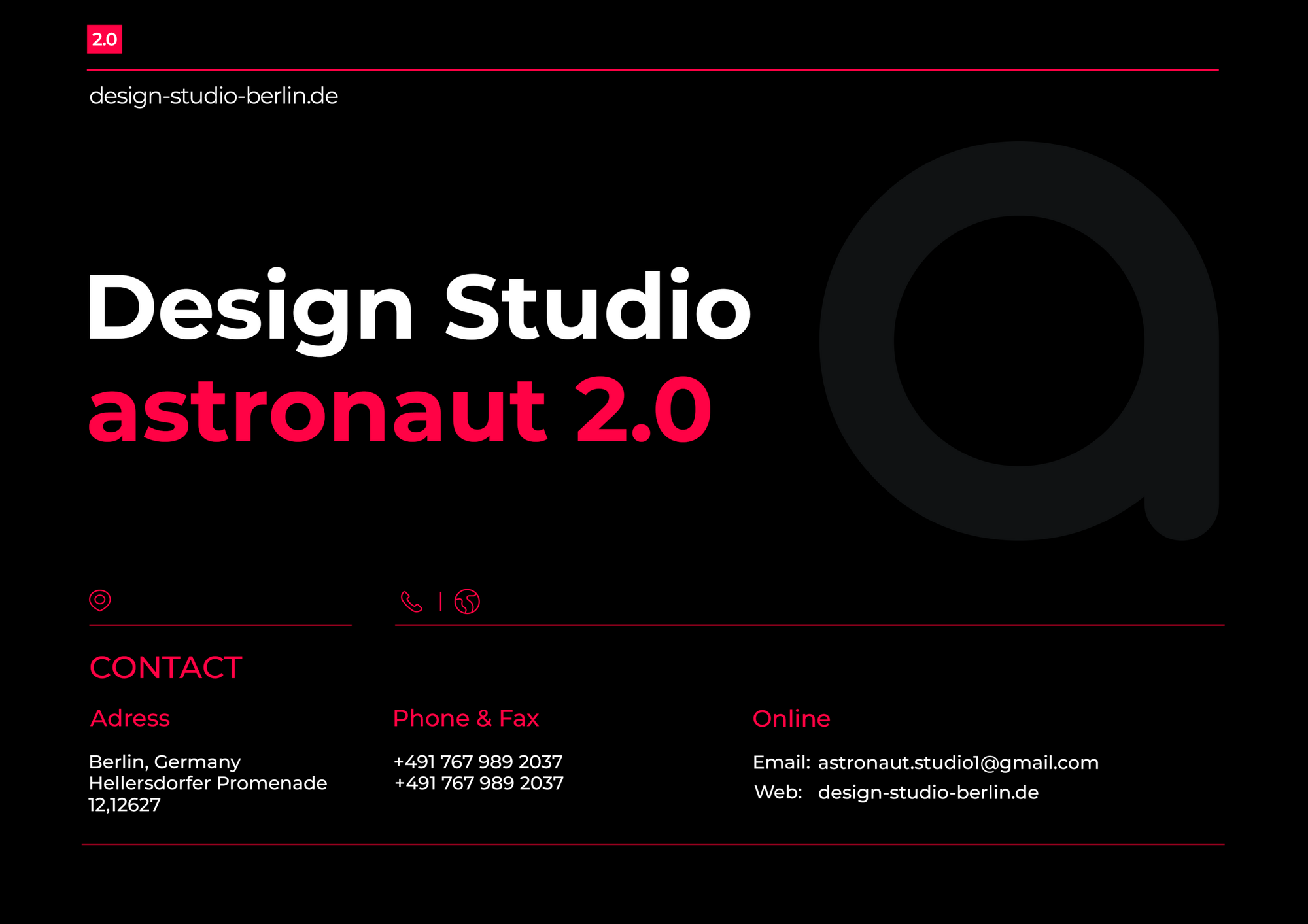 Bilder Webdesign agentur berlin - Astronaut 2.0
