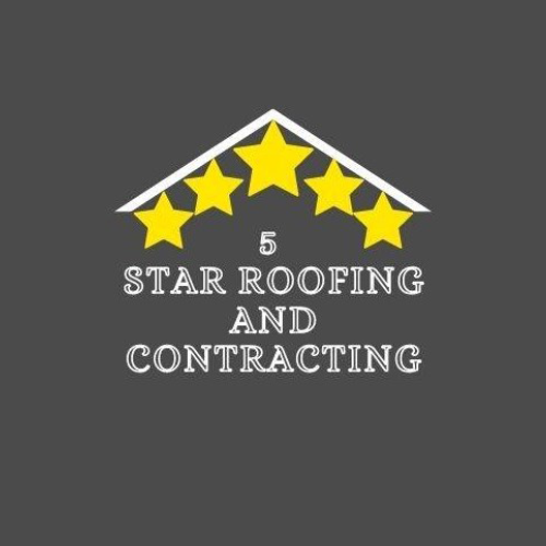 5 Star Roofing and Contracting Logo