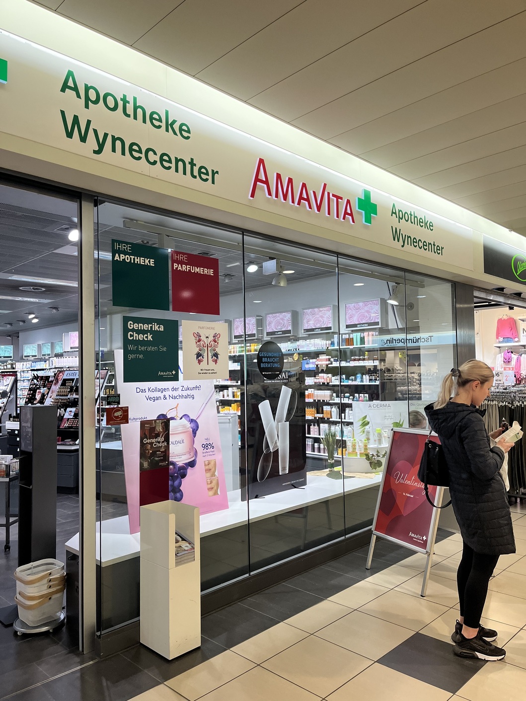 Amavita Apotheke Wynecenter, Wynecenter in Buchs