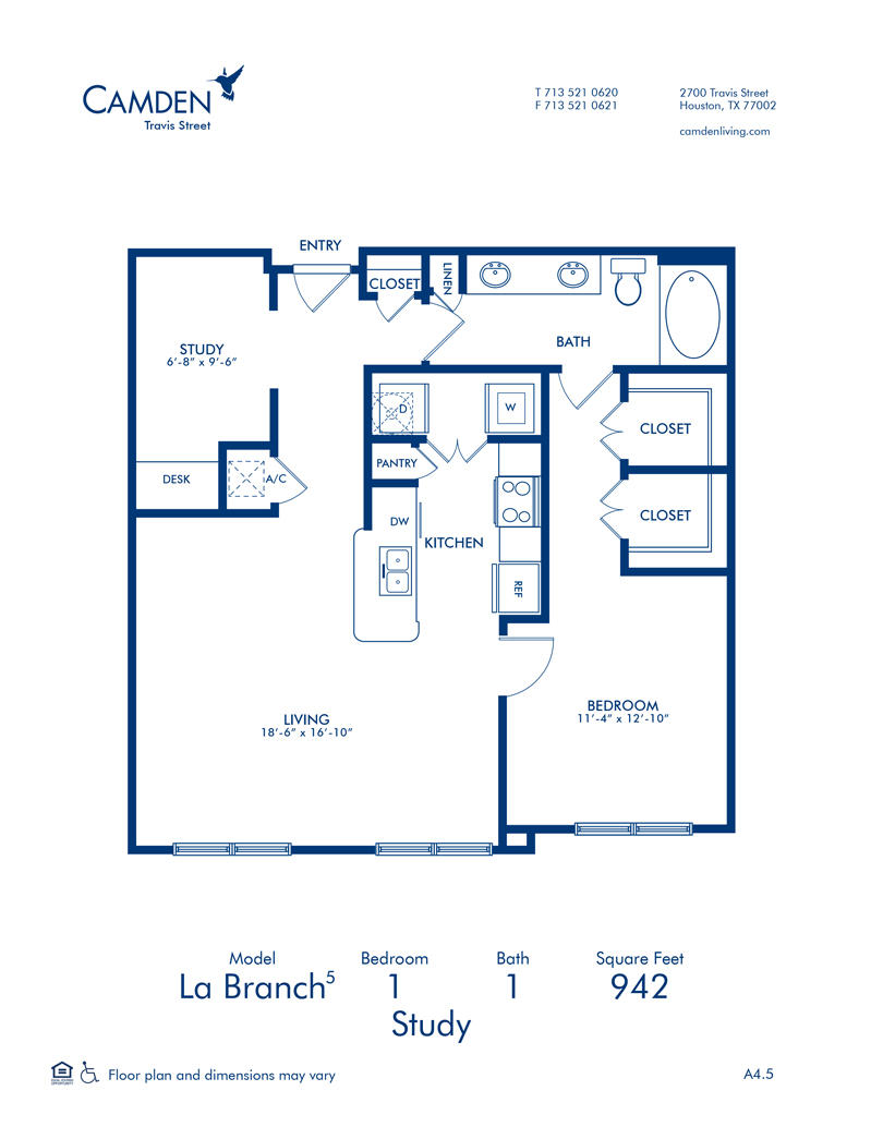 Camden Travis Street Apartments Photo