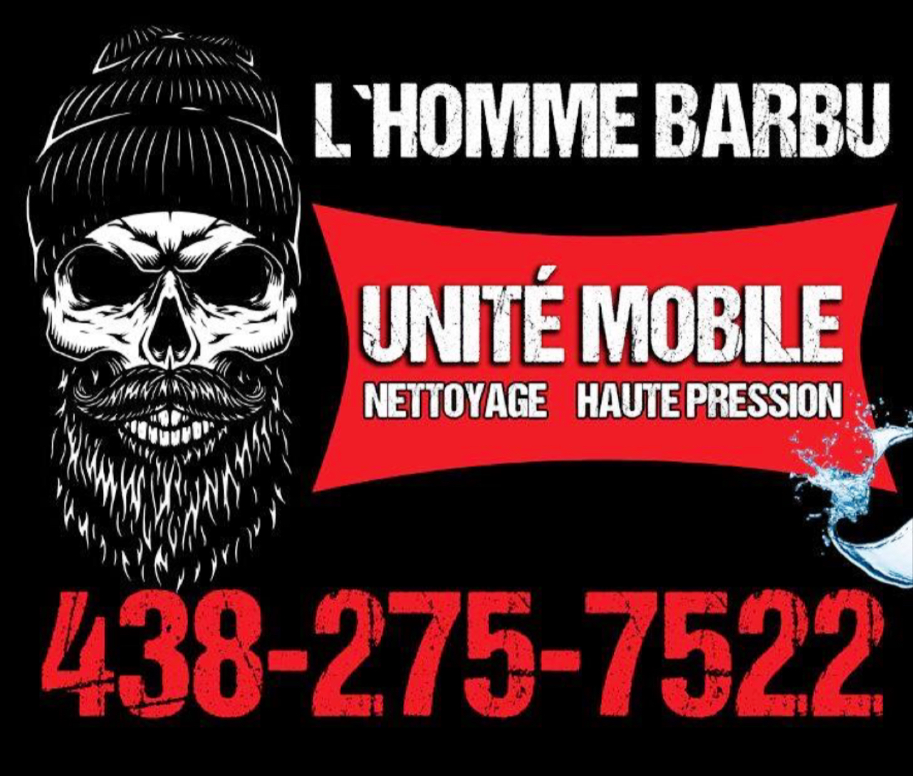 Images L’Homme Barbu Nettoyage haute pression