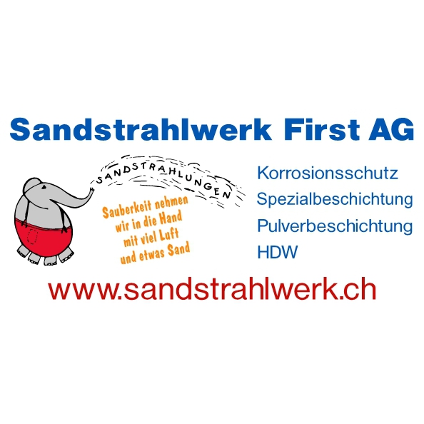 Sandstrahlwerk First AG Logo