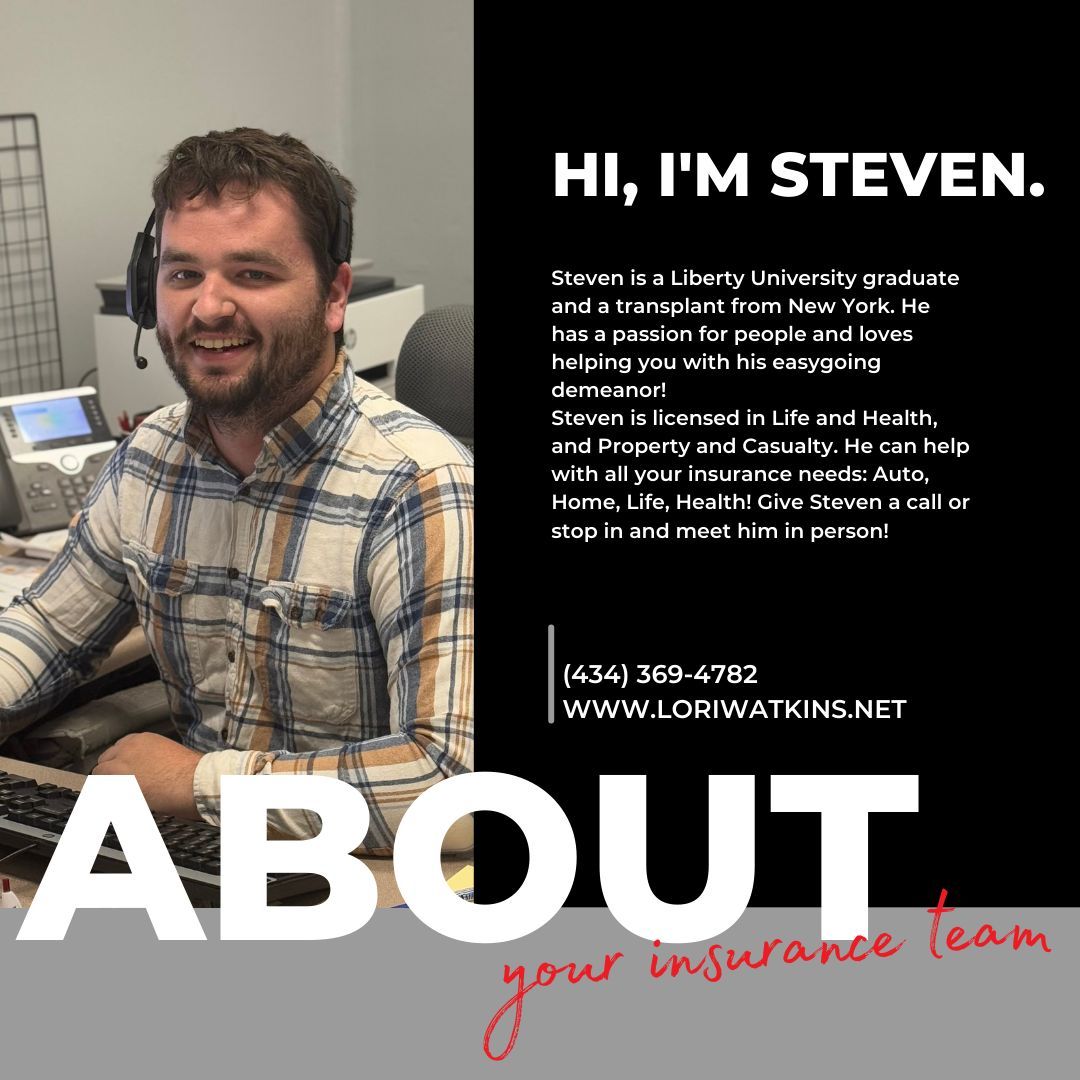 Our team works together to help with auto, home, and life insurance—all in one place. From answering questions to walking you through your options, our team is here to make the process clear and supportive from start to finish. Reach out anytime—we’re always happy to help!