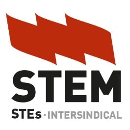 STEM - Sindicato de Trabajadores de la Enseñanza de Madrid Logo