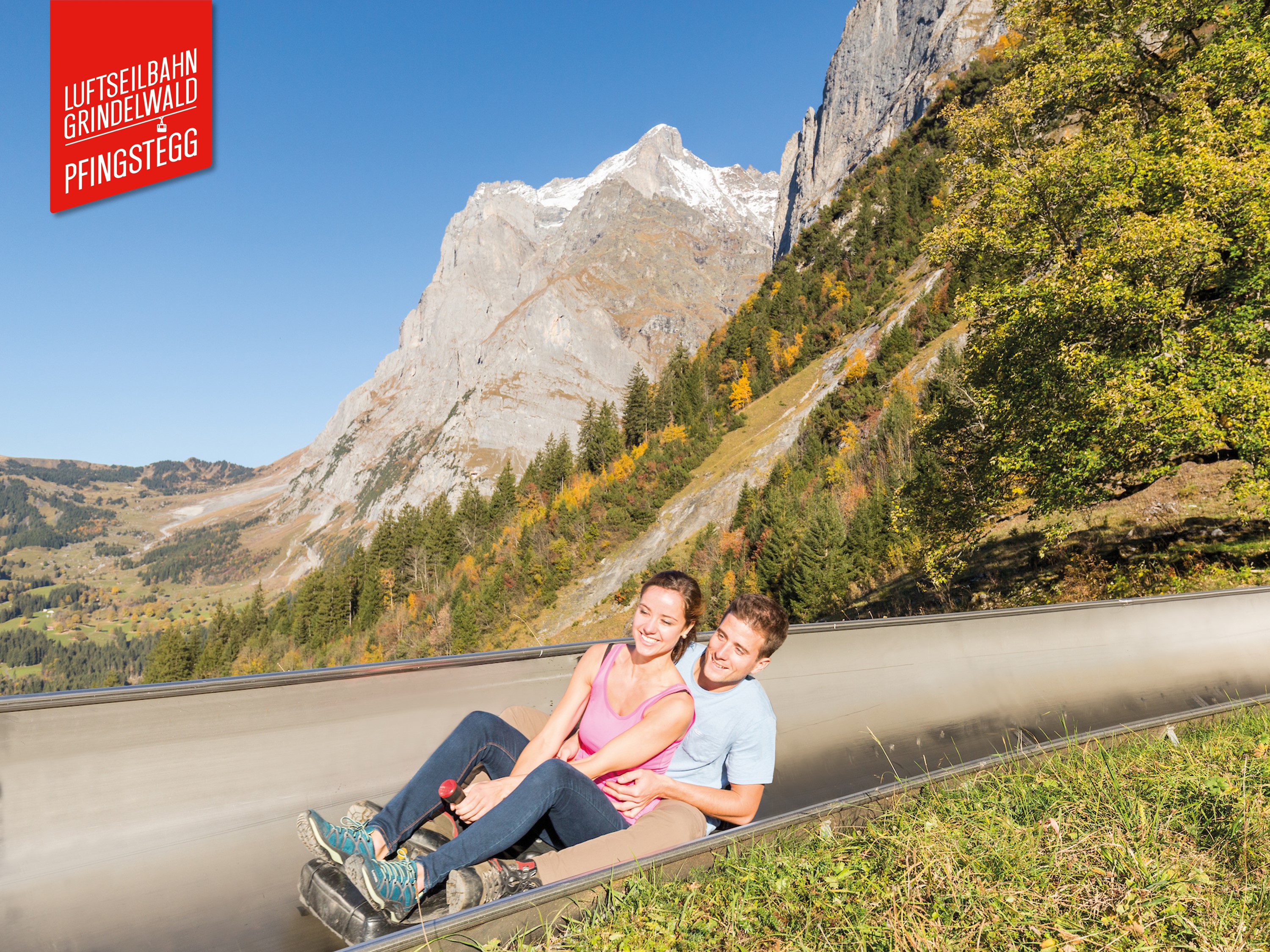 Rodelbahn Pfingstegg, Rybigässli 25 in Grindelwald