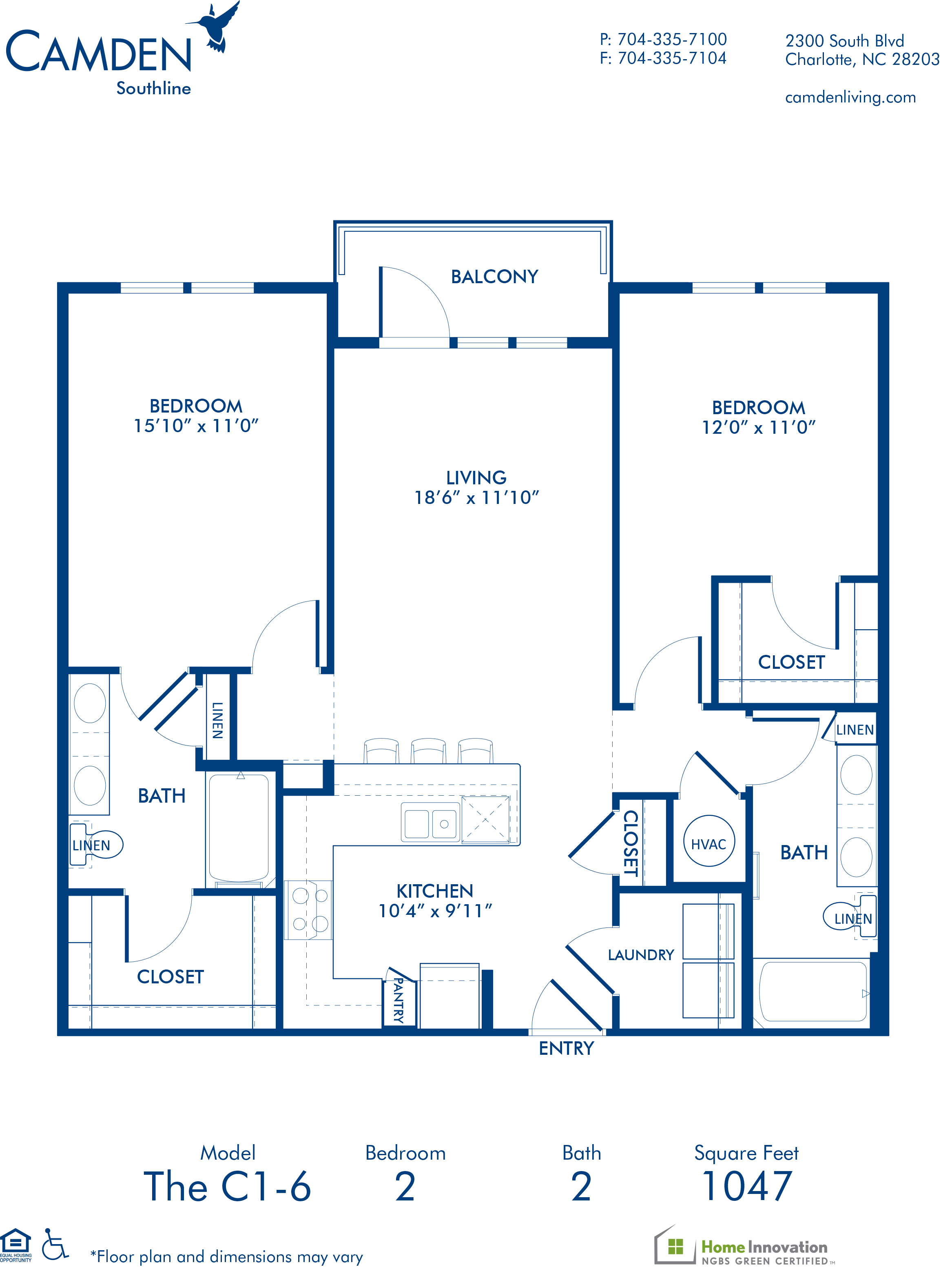 Camden Southline Apartments Photo