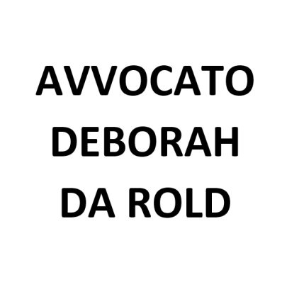 Avvocato Deborah da Rold Logo