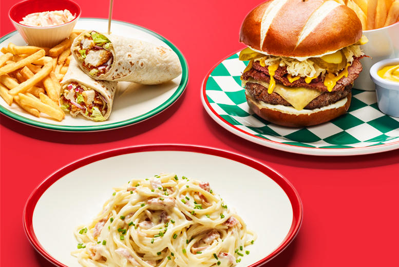 Food at Frankie & Benny's Frankie & Benny's Bristol 01179 549800