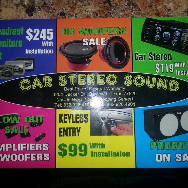 Images CAR STEREO SOUND