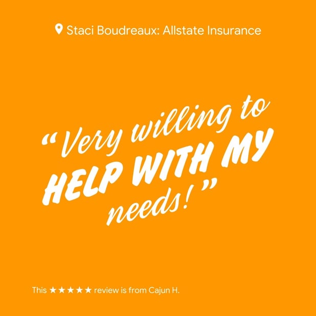 Images Staci Boudreaux: Allstate Insurance