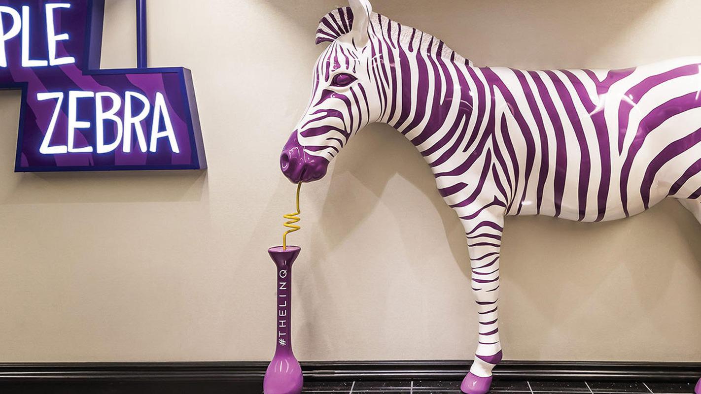 Purple Zebra at The LINQ Hotel + Experience.