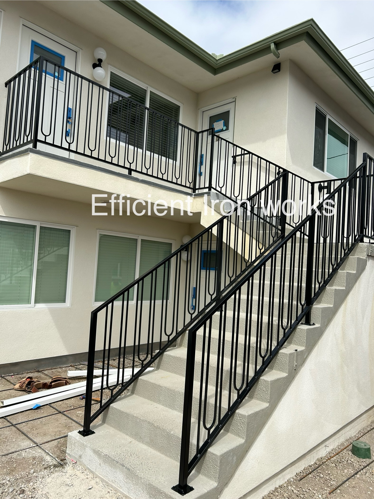 Outdoor Staircase railing