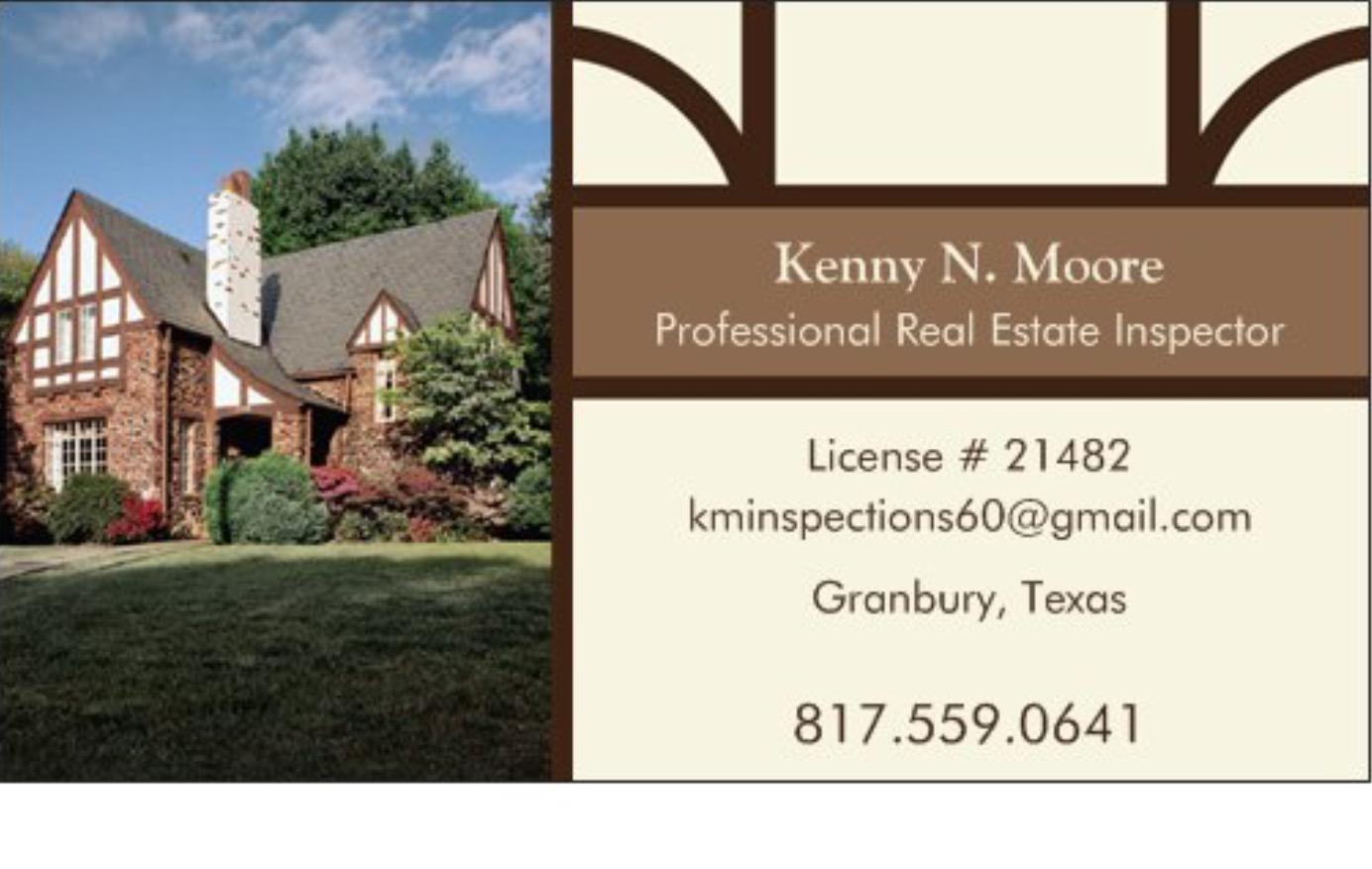 Kenny N. Moore Professional Real Estate Inspector