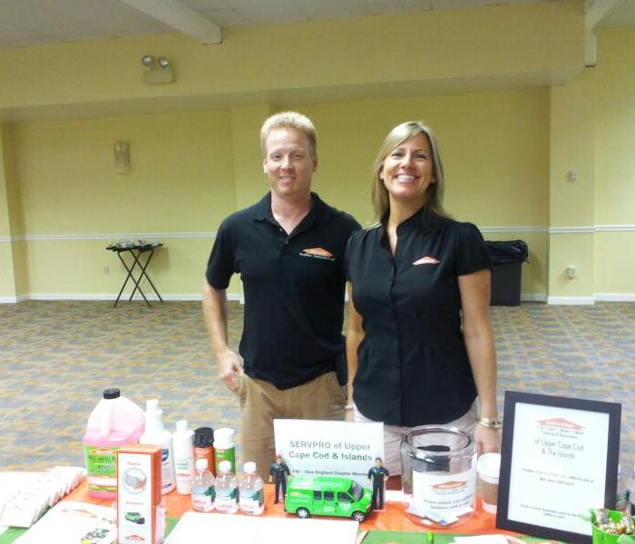 Bill and Beth Russell, Owners of SERVPRO of Upper Cape Cod & The Islands