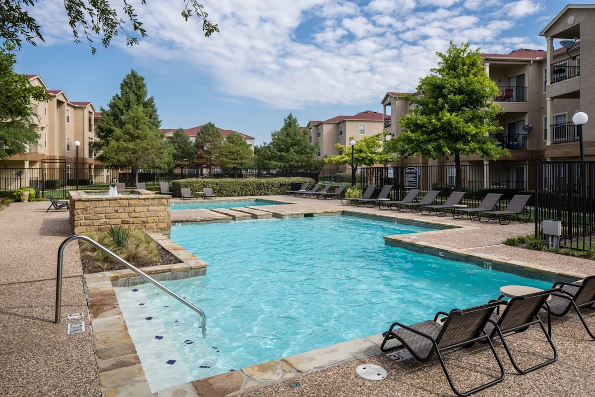 swimming pool at Infinity on Sunnyvale 