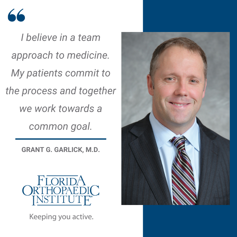 Quote from Dr. Garlick