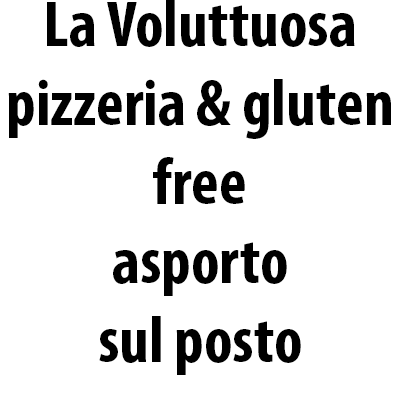 La Voluttuosa pizzeria & gluten free Logo