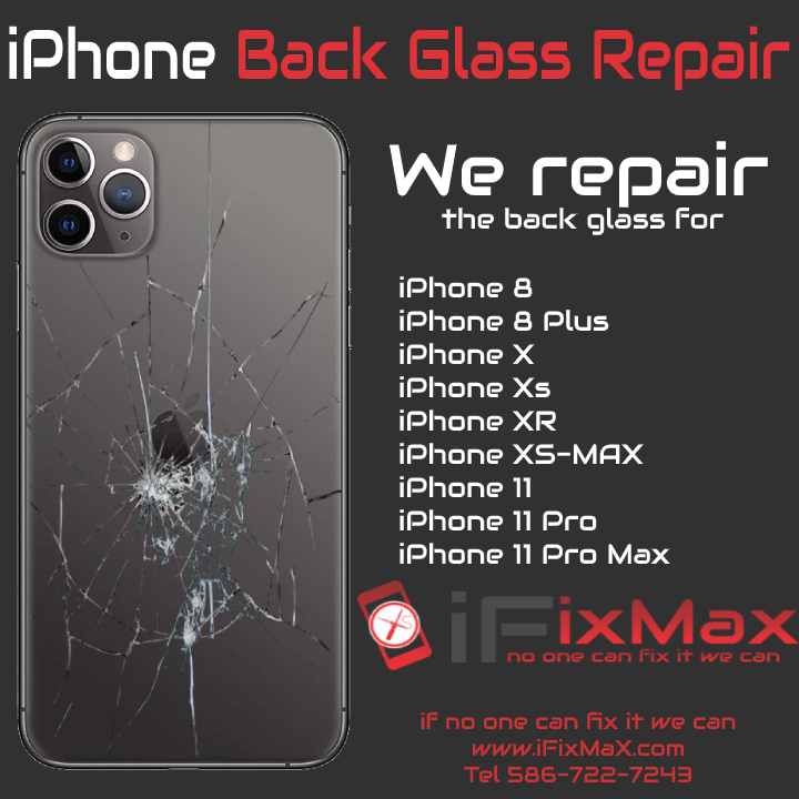 iFixMax - iPhone Back Glass Repair