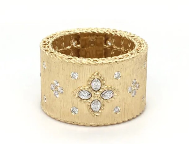 Roberto Coin Venetian Princess Diamond Ring