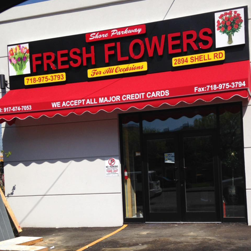 Shore Parkway Fresh Flowers Logo