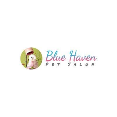 Blue Haven Pet Salon Logo