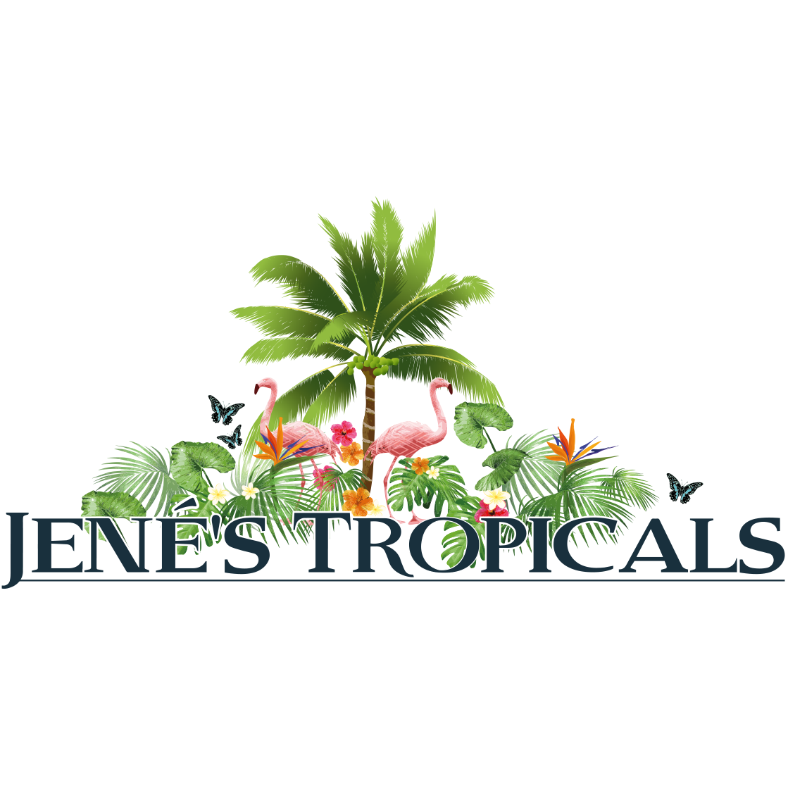 Jene's Tropical Fruit Trees Logo