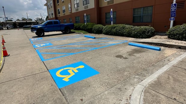 Images G-FORCE Parking Lot Striping of Louisiana