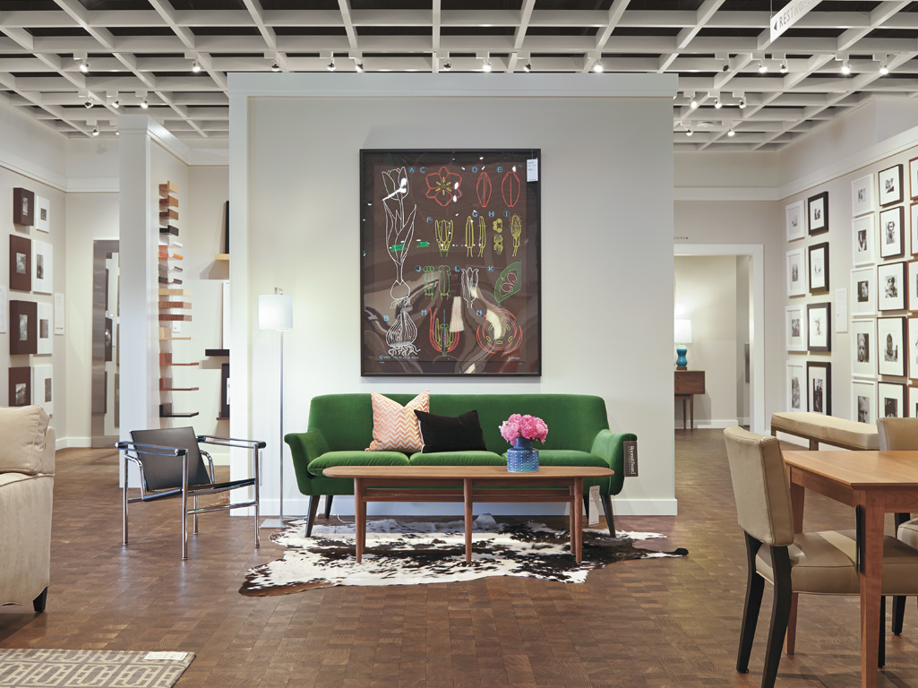 Seattle Room & Board store interior