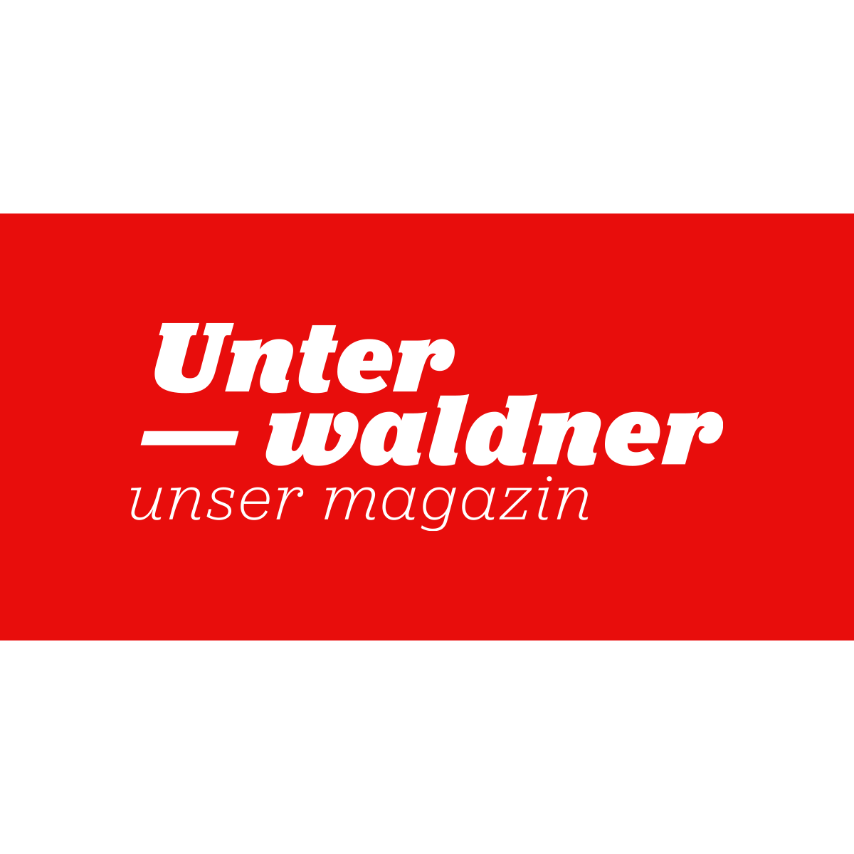 Unterwaldner, unser Magazin Logo