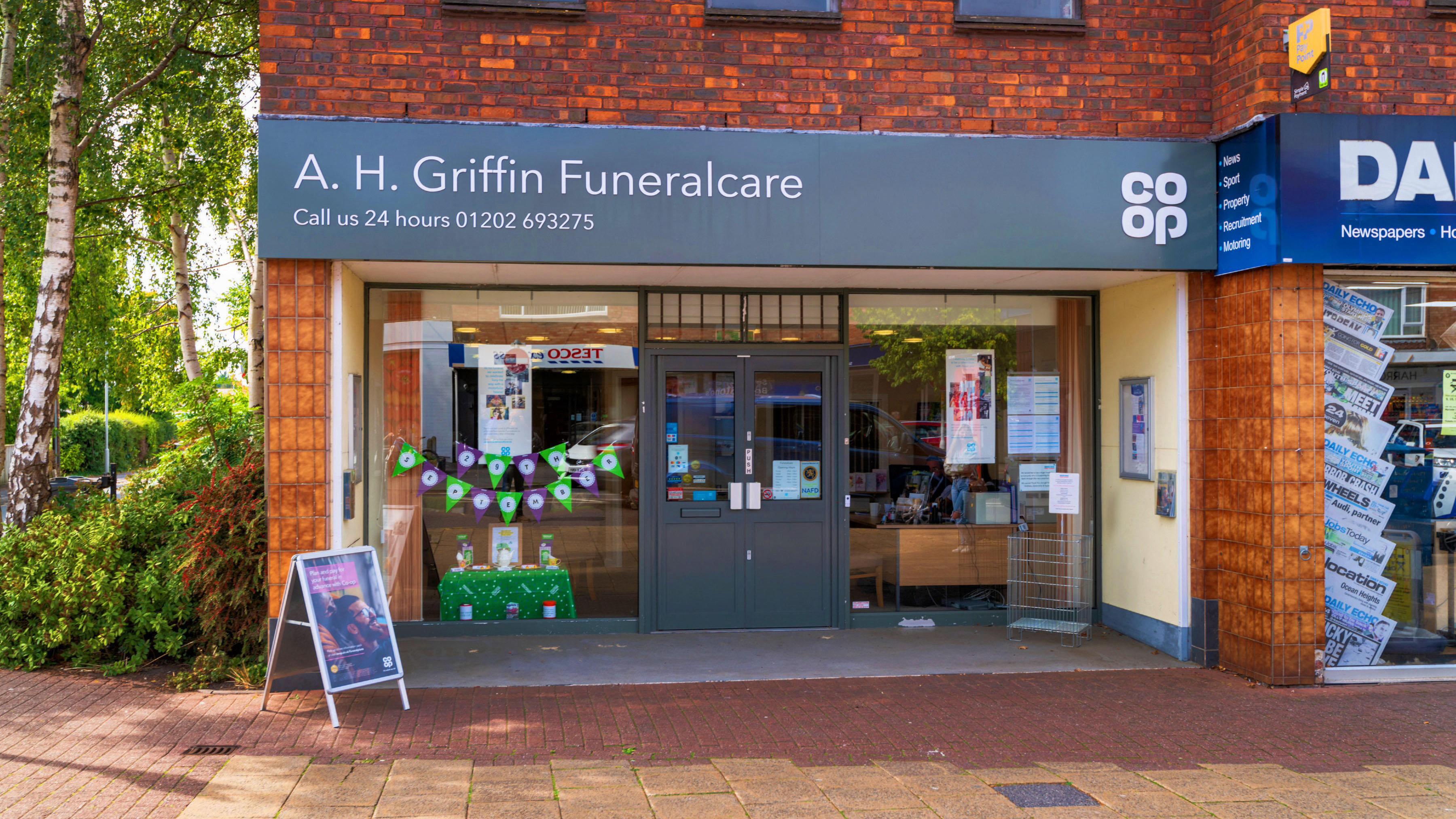 Images A. H. Griffin Funeralcare