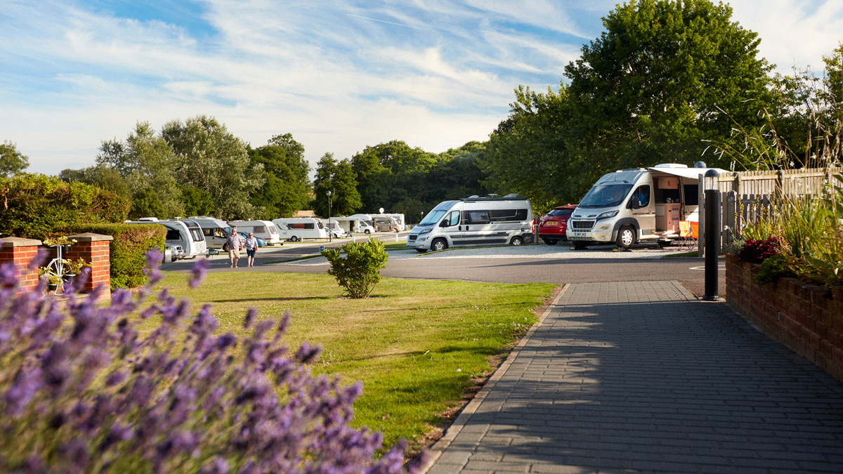 Images Bearsted Caravan and Motorhome Club Campsite