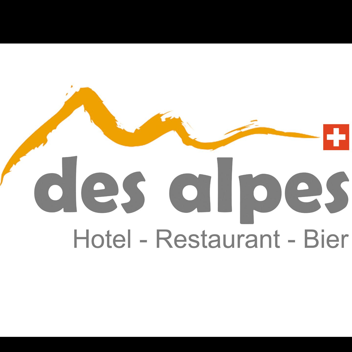 Hotel Restaurant des alpes Logo