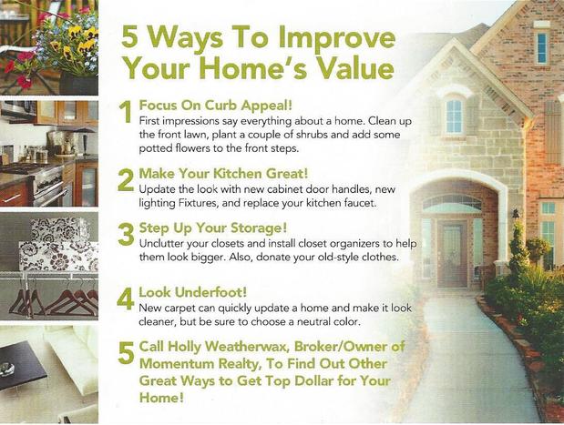 Images Holly Weatherwax, Momentum Realty