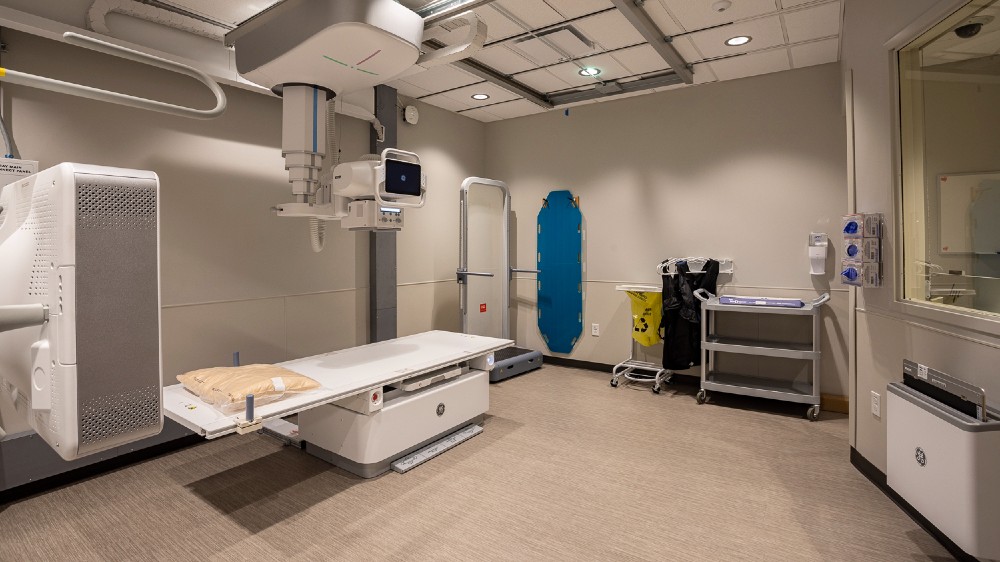 The Radiograph Room at Memorial Hermann 24-Hour Emergency Room at Convenient Care Center in Alvin