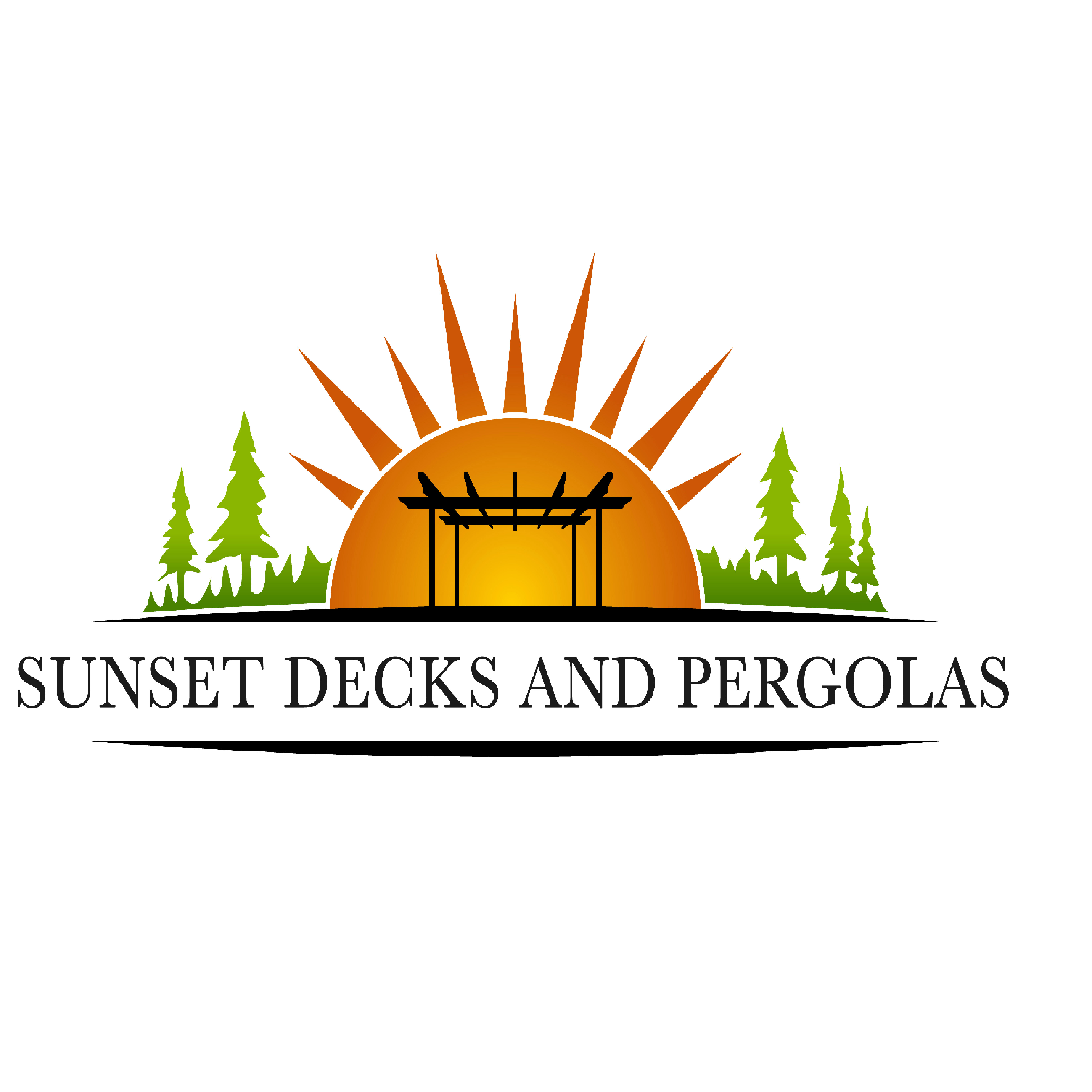 Sunset Decks and Pergolas Logo