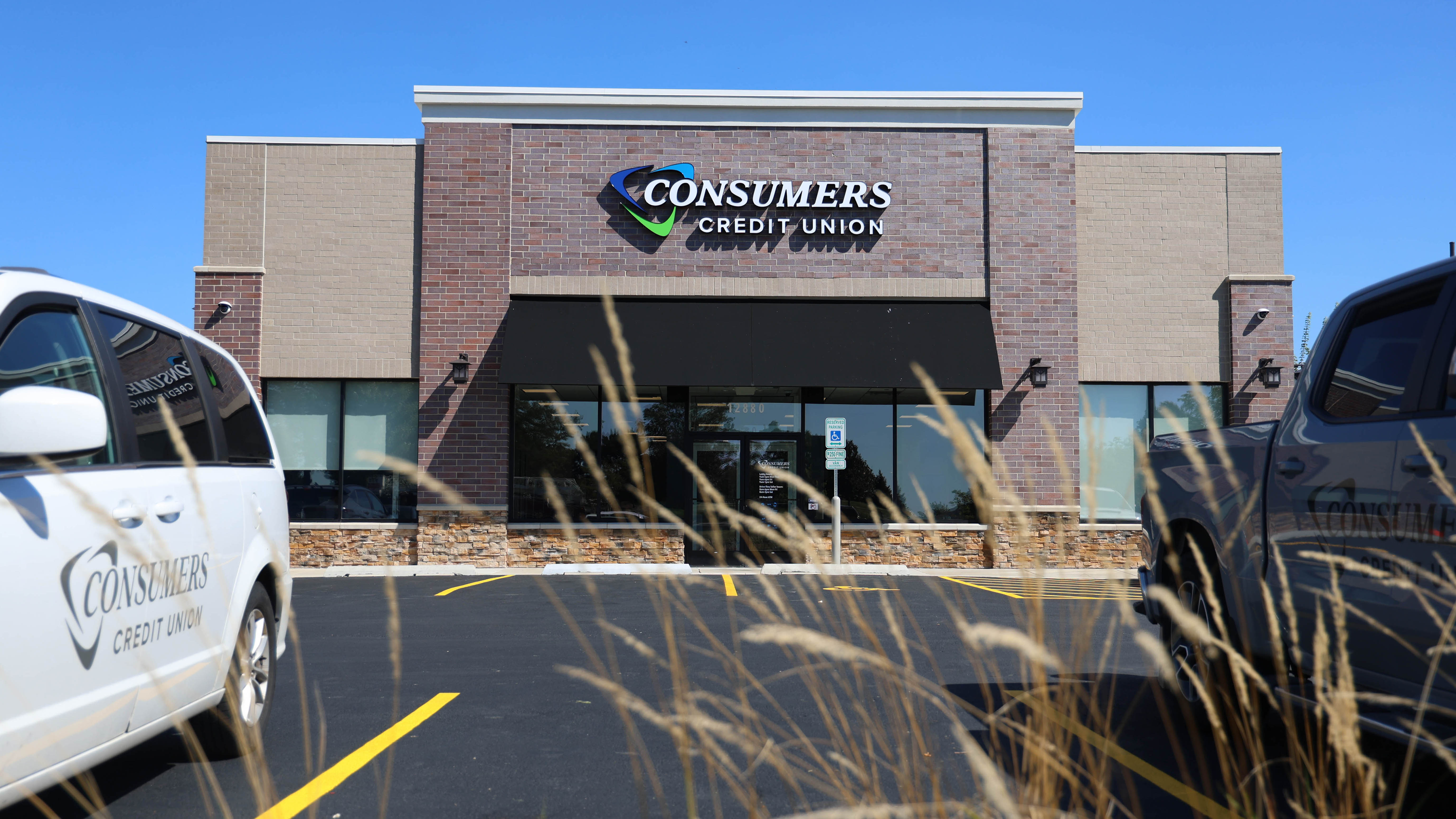 Consumers Credit Union in Huntley at 12880 IL-47. 