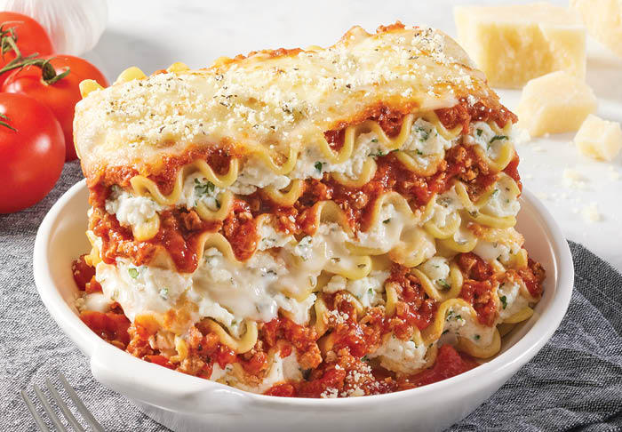 Cheesy Double-Stack Lasagna Fazoli's Evansville (812)474-9167