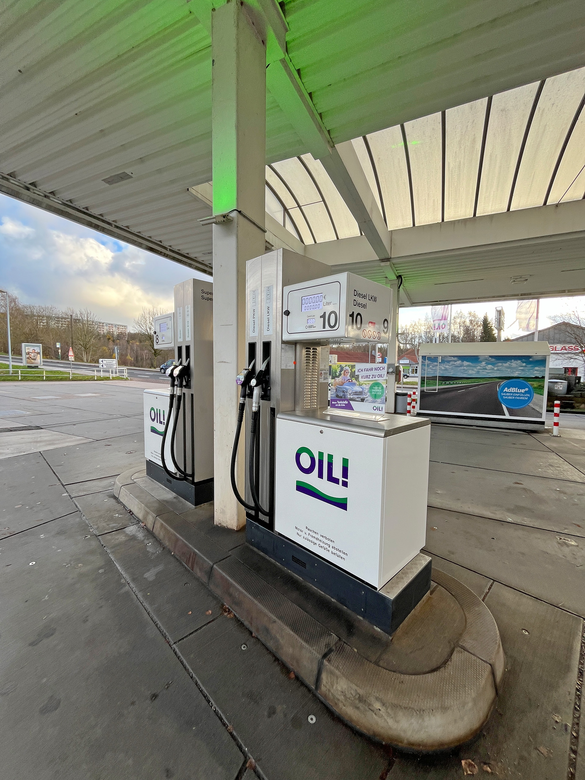 OIL! Tankstelle, Große Beerbergstraße 12 in Suhl