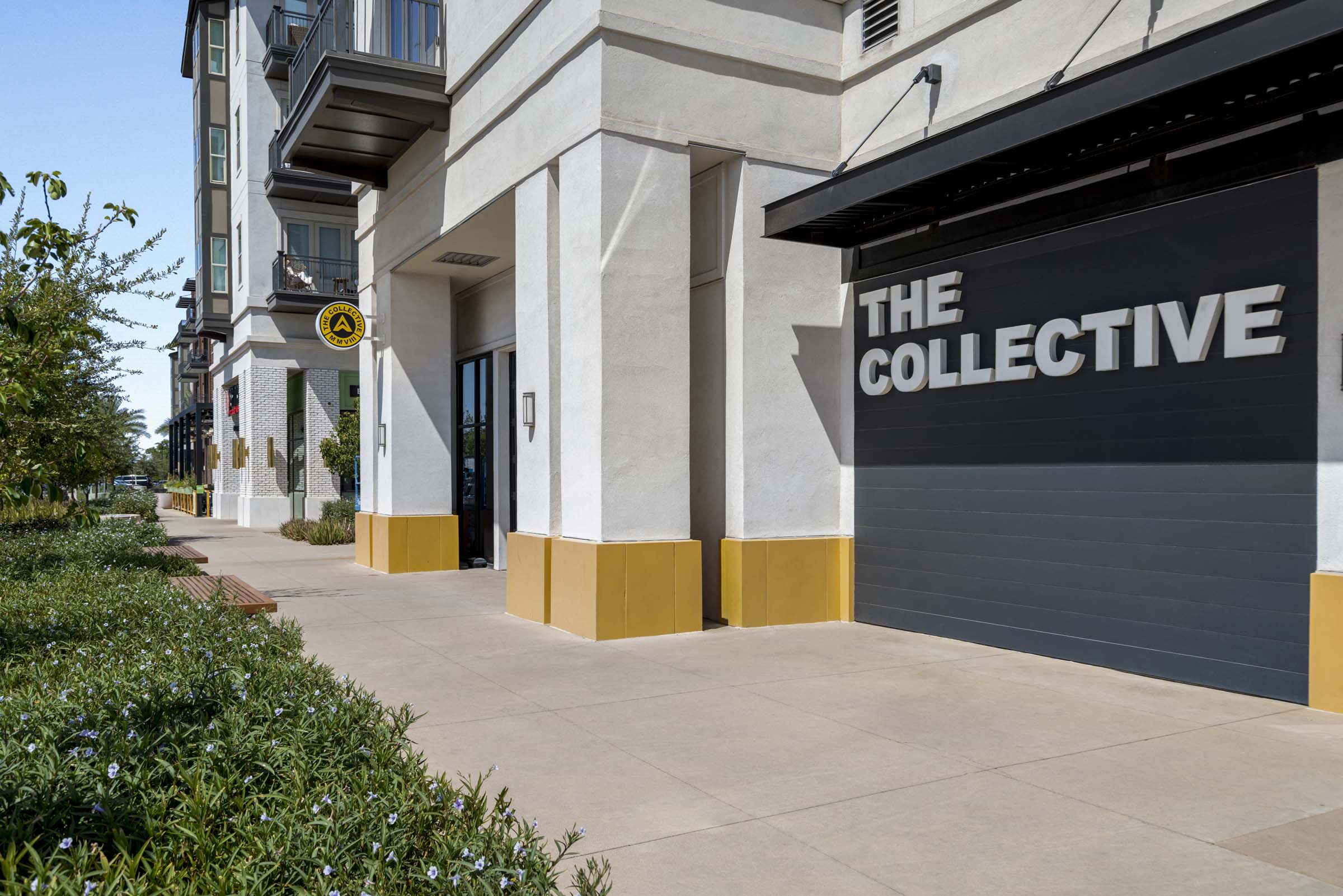 First-floor fitness studio, The Collective, at Camden Gilbert apartments in Gilbert, AZ 