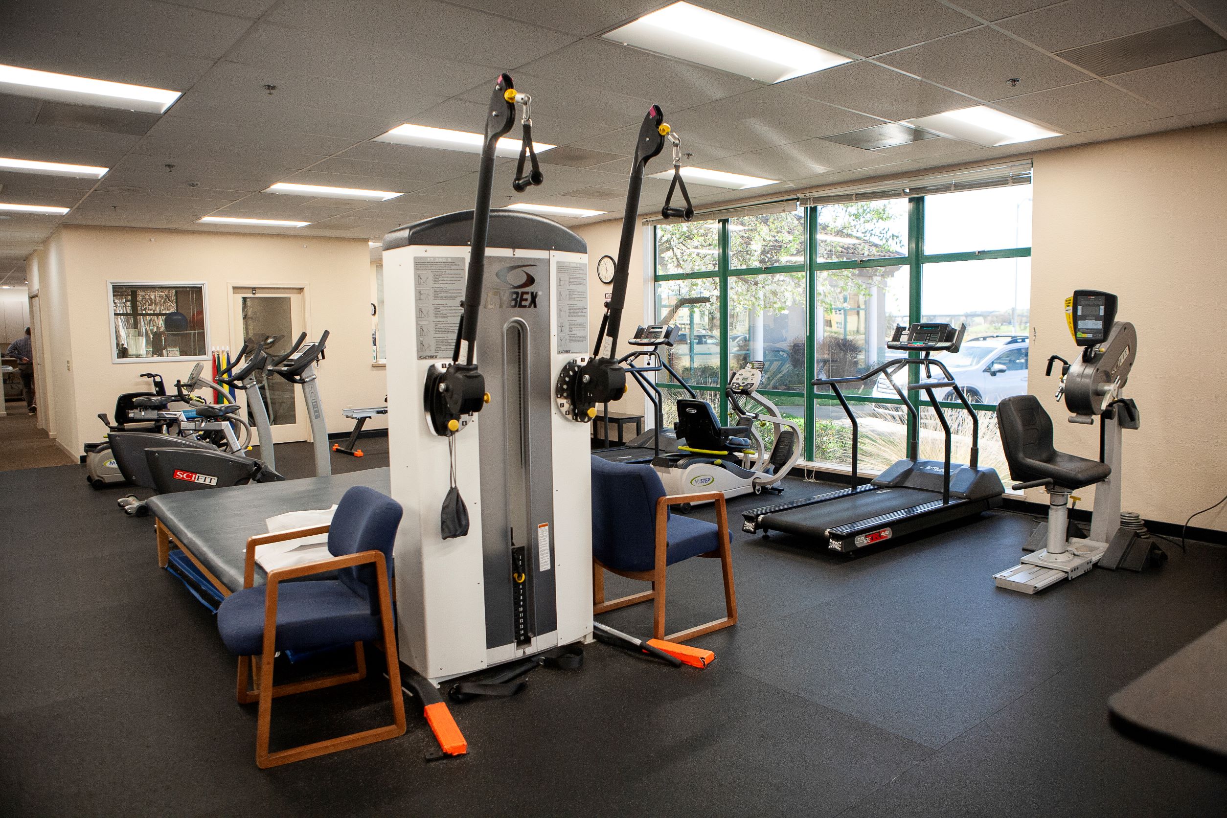 Interior of Napa Valley Physical Therapy Center